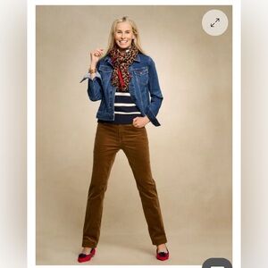 talbots BNWT corduroy straight leg pants. 18 W